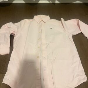 Vineyard Vines Soft Pink Whale Shirt